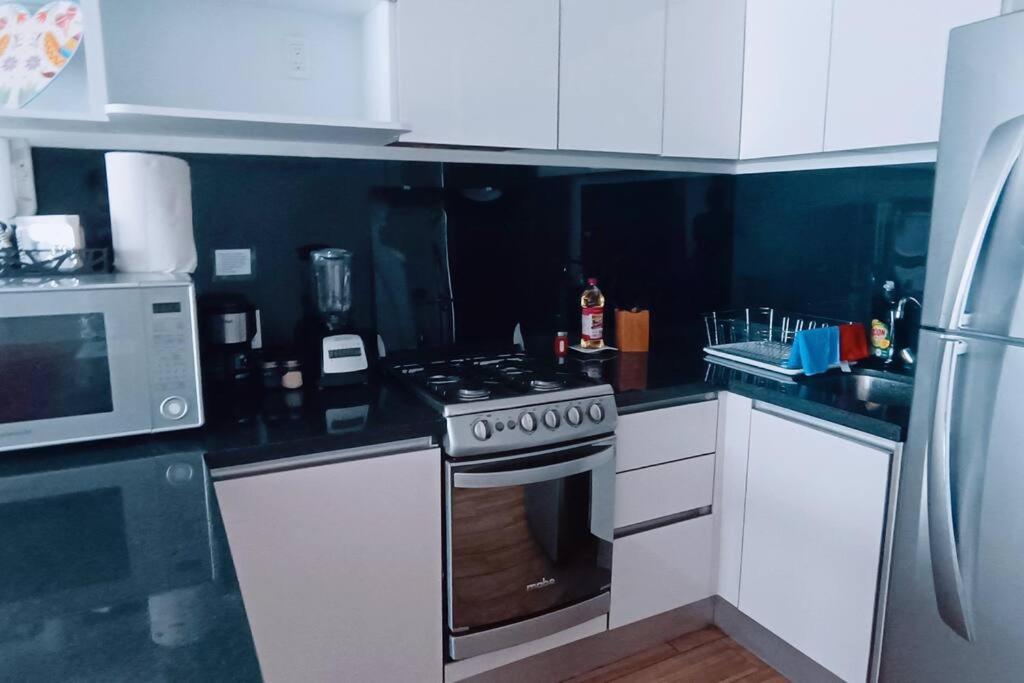 Secure, Central And Quiet Apartment Work Or Travel 墨西哥城 外观 照片