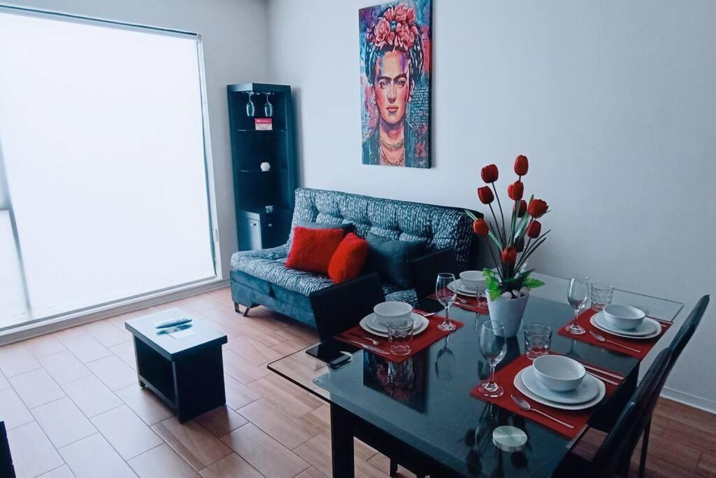 Secure, Central And Quiet Apartment Work Or Travel 墨西哥城 外观 照片
