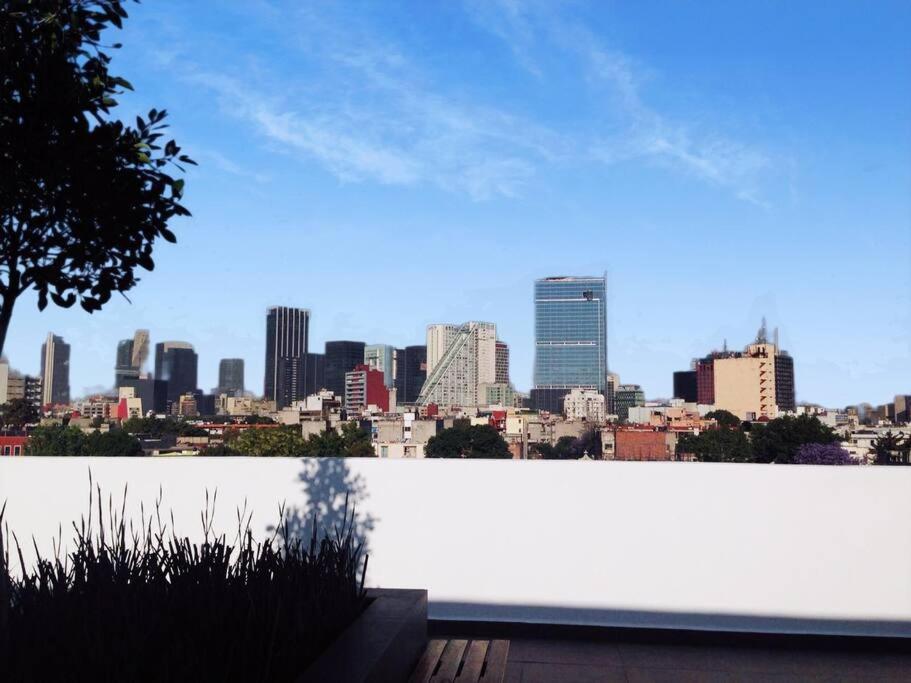 Secure, Central And Quiet Apartment Work Or Travel 墨西哥城 外观 照片