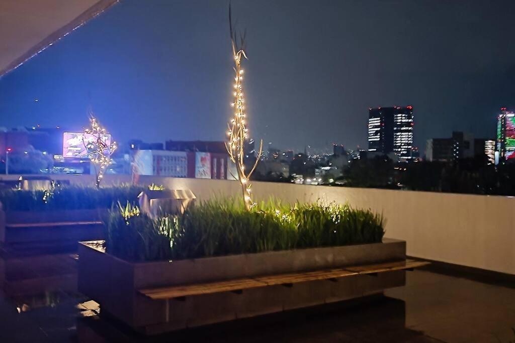 Secure, Central And Quiet Apartment Work Or Travel 墨西哥城 外观 照片